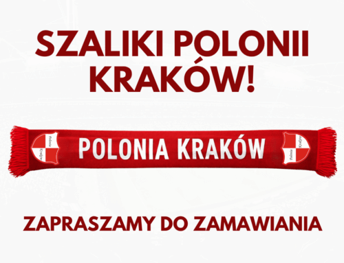 Szaliki Polonii Kraków – zamówienia na sezon 2026-27